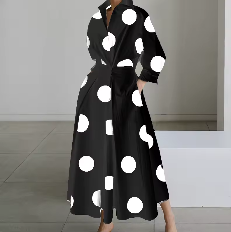Black and White Polka / 22 (5XL)